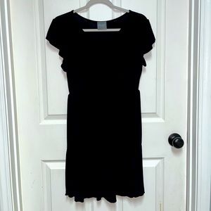 Olivia Rae black short sleeve mini dress ladies sizes M
